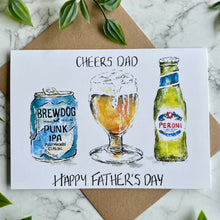 Load image into Gallery viewer, Cheers Dad - Happy Father’s Day
