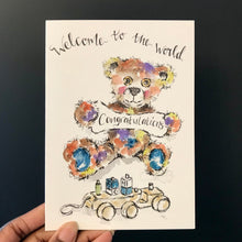 Load image into Gallery viewer, Welcome to the world - Bear Boy
