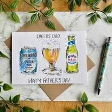 Load image into Gallery viewer, Cheers Dad - Happy Father’s Day
