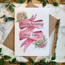 Load image into Gallery viewer, Happy Birthday Lovely Lady
