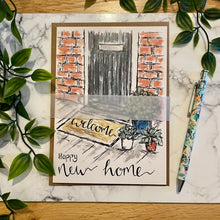 Load image into Gallery viewer, Happy New Home Front Door - New Home card
