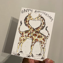 Load image into Gallery viewer, Happy Anniversary ~ Giraffes
