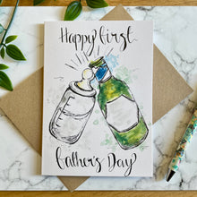 Load image into Gallery viewer, Happy First Father’s Day - Bottles
