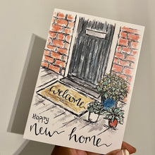 Load image into Gallery viewer, Happy New Home Front Door - New Home card
