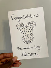 Load image into Gallery viewer, Congratulations you made a tiny Human! (Polka Dot)
