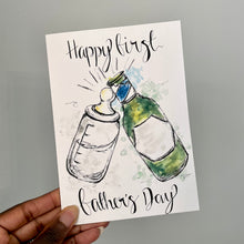 Load image into Gallery viewer, Happy First Father’s Day - Bottles
