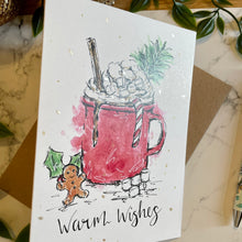 Load image into Gallery viewer, Warm Wishes Hot Chocolate - Christmas Card
