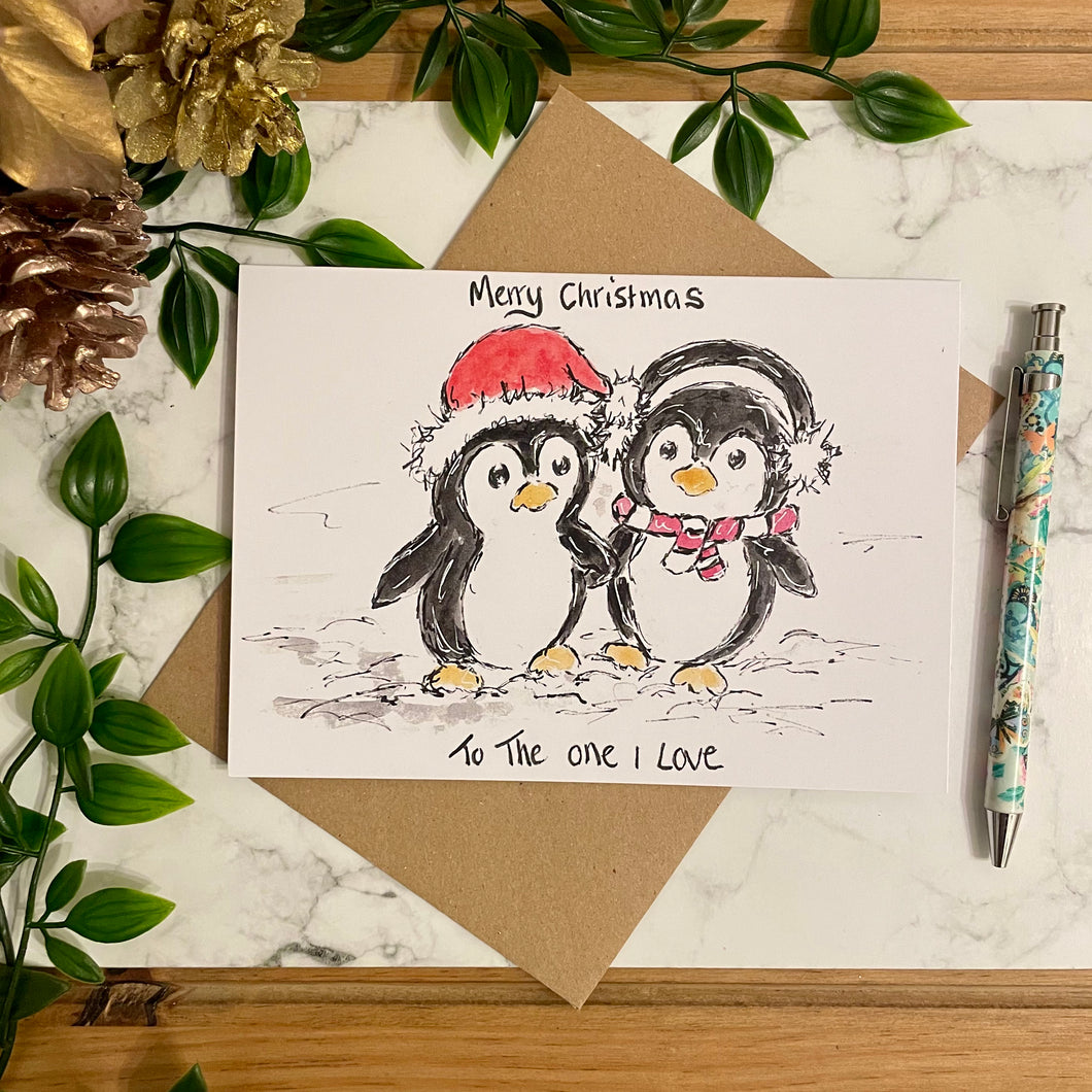 Merry Christmas To The One I Love - Christmas Card