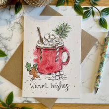 Load image into Gallery viewer, Warm Wishes Hot Chocolate - Christmas Card

