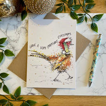 Load image into Gallery viewer, Have a very Pheasant Christmas - Christmas Card
