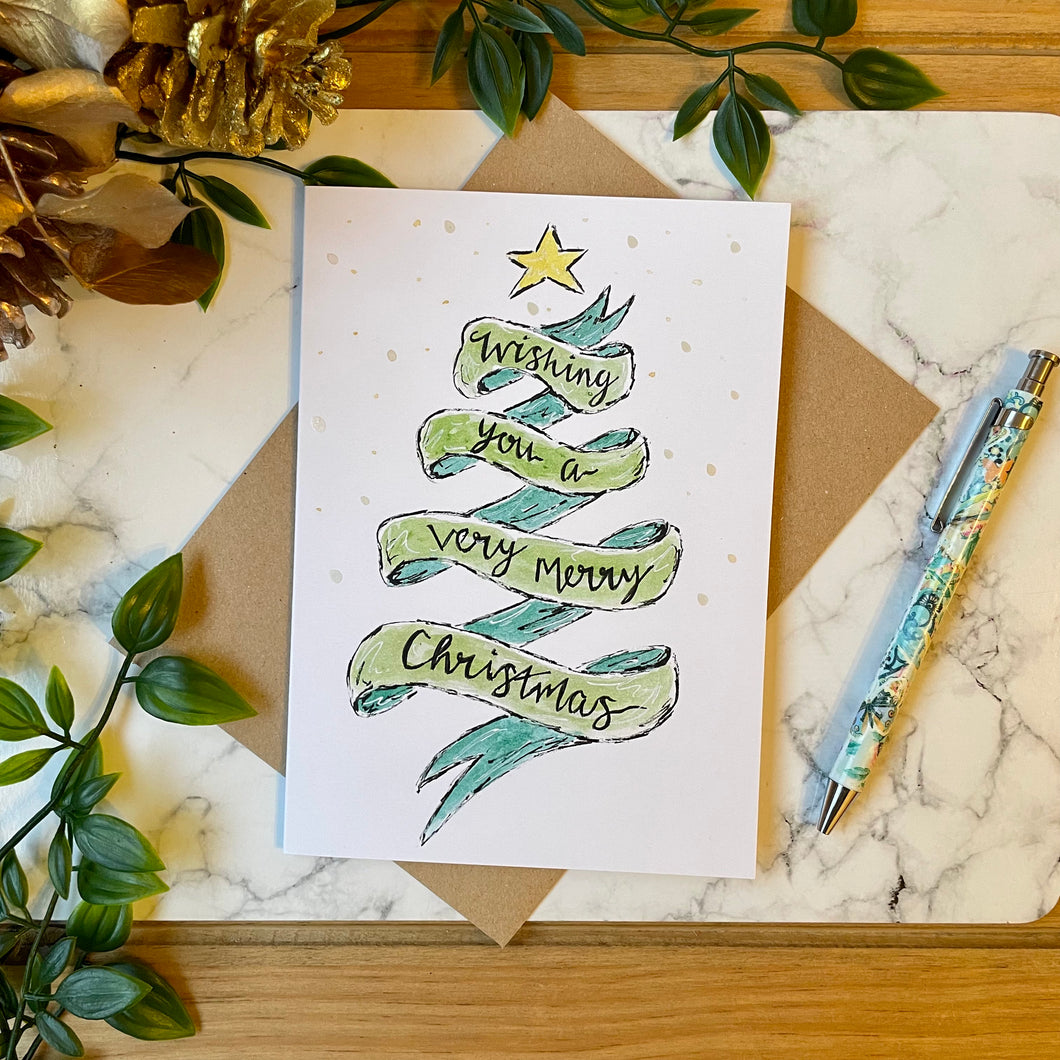 Wishing you a very Merry Christmas - Christmas Card