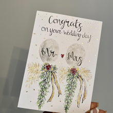 Load image into Gallery viewer, Congrats on your Wedding Day! - Mr &amp; Mrs
