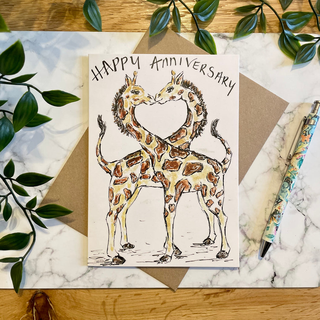 Happy Anniversary ~ Giraffes