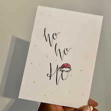 Load image into Gallery viewer, Ho Ho Ho - Christmas Card

