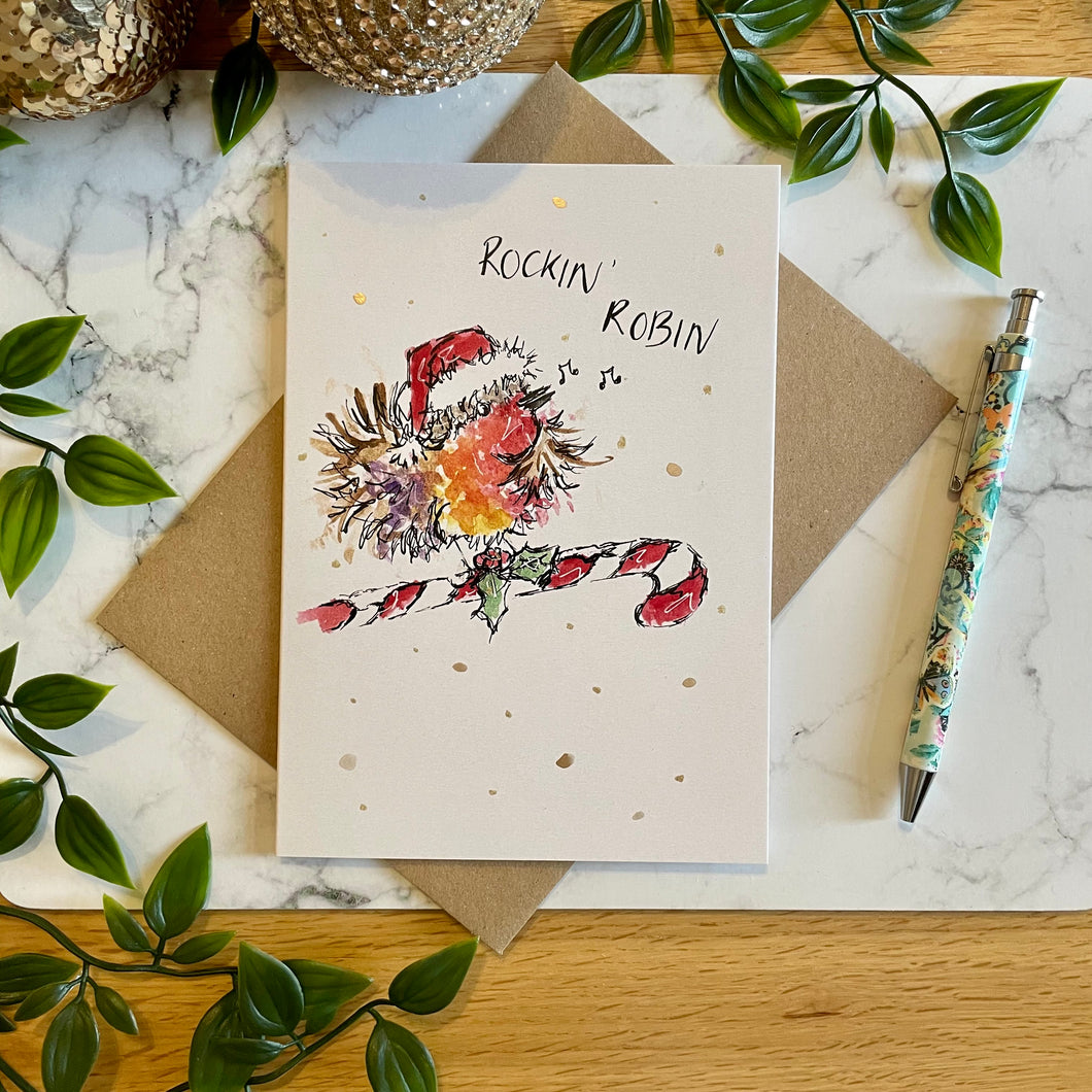 Rockin’ Robin - Christmas Card