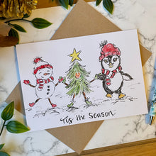 Load image into Gallery viewer, Tis the season - Christmas Card
