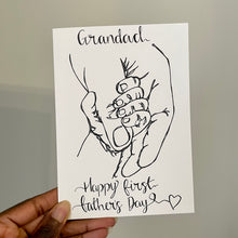 Load image into Gallery viewer, Happy First Father’s Day Grandad!
