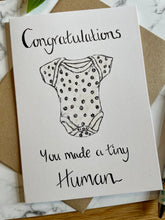 Load image into Gallery viewer, Congratulations you made a tiny Human! (Polka Dot)
