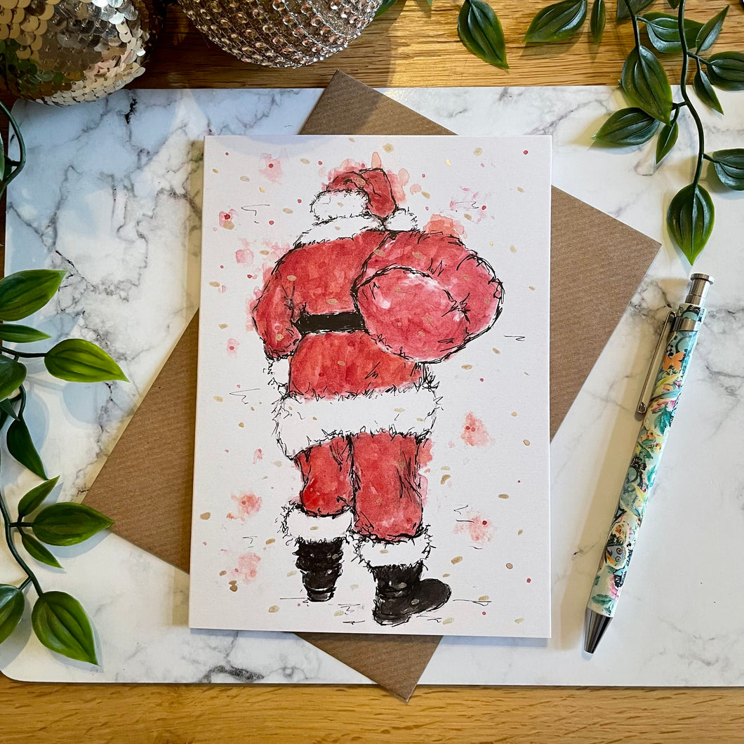 Santa - Christmas Card